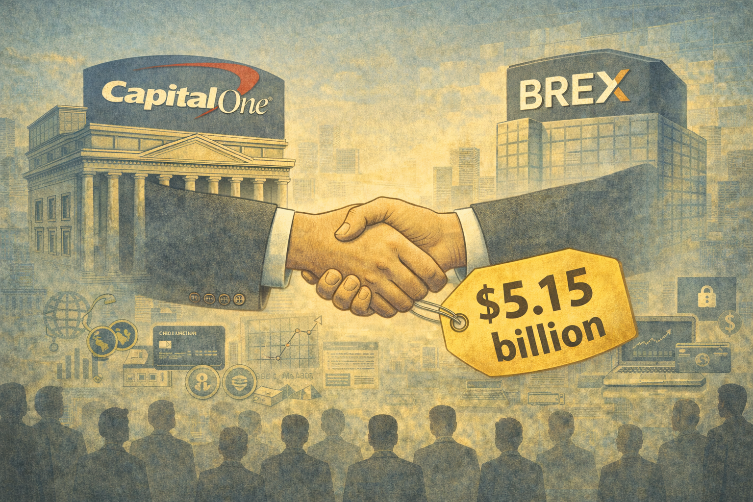 Capital One to buy stablecoin fintech Brex for $5.15B in cash-and-stock deal