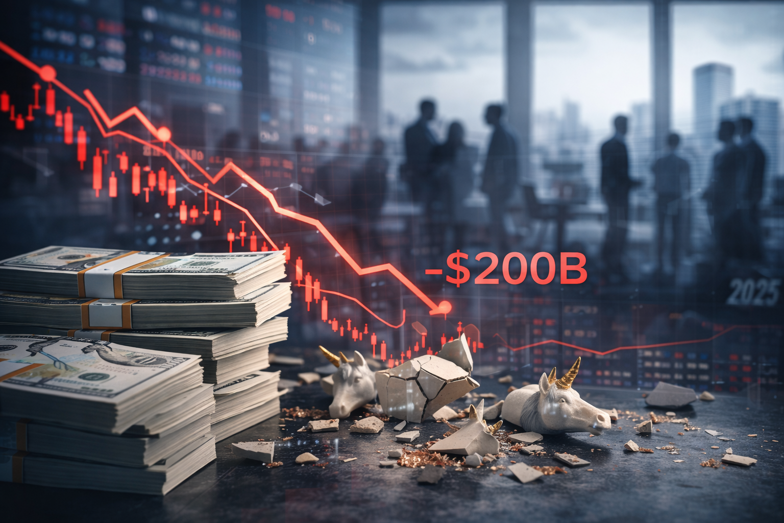 VC investors’ $200 billion hole: Where did all the money go?