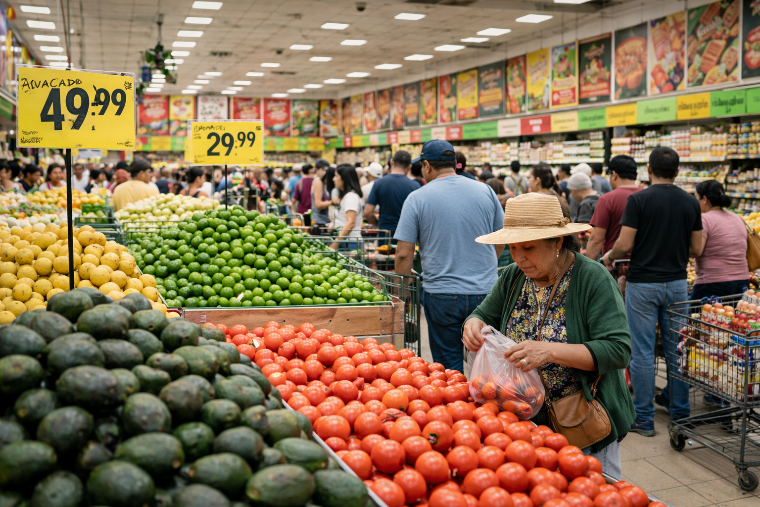 Mexico inflation tops 4% in February as food prices climb