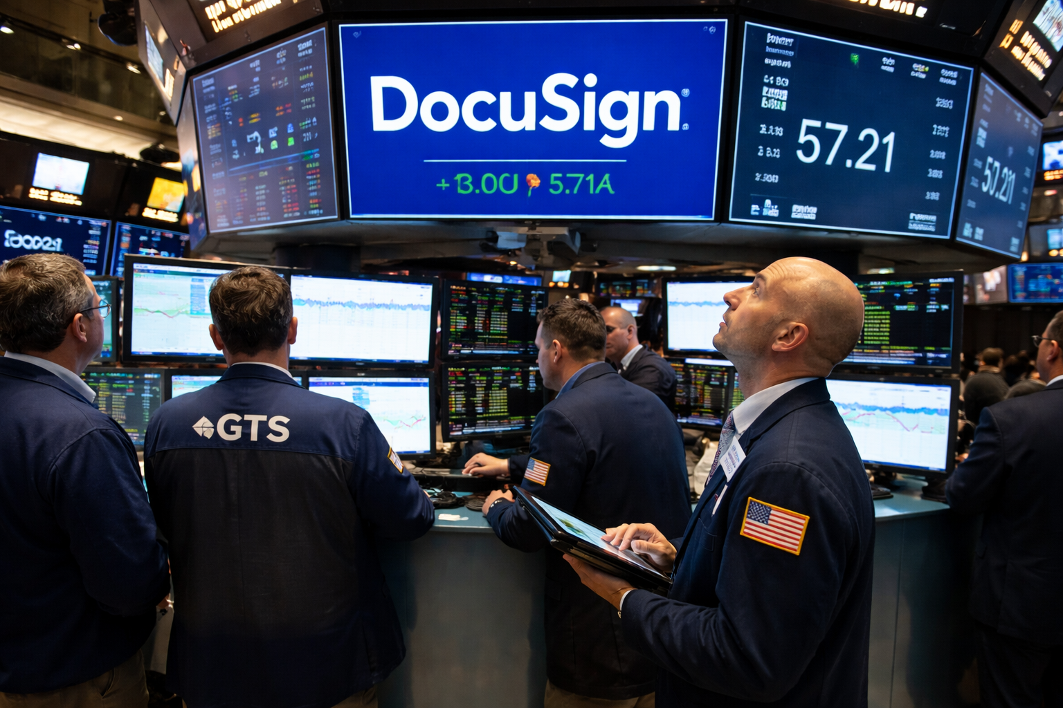 DocuSign stock price at risk of a crash after earnings on March 17
