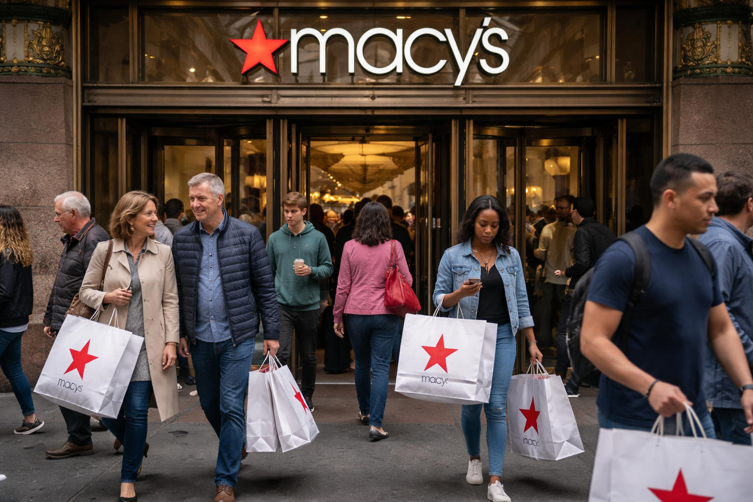 Macy’s stock jumps 7% on earnings beat as sales surprise, outlook mixed