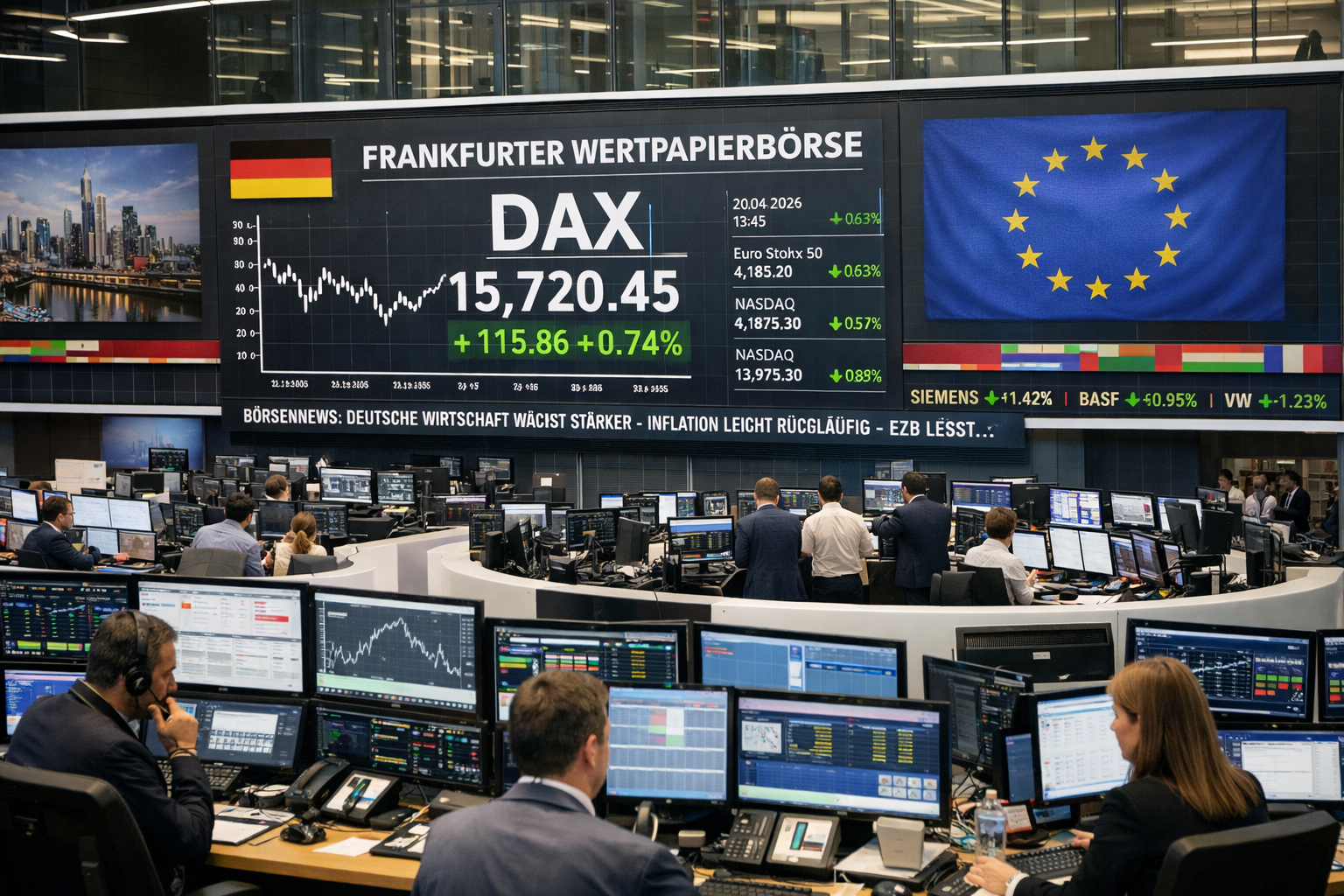 Top DAX Index news to watch this week: earnings, ECB, US-Iran war